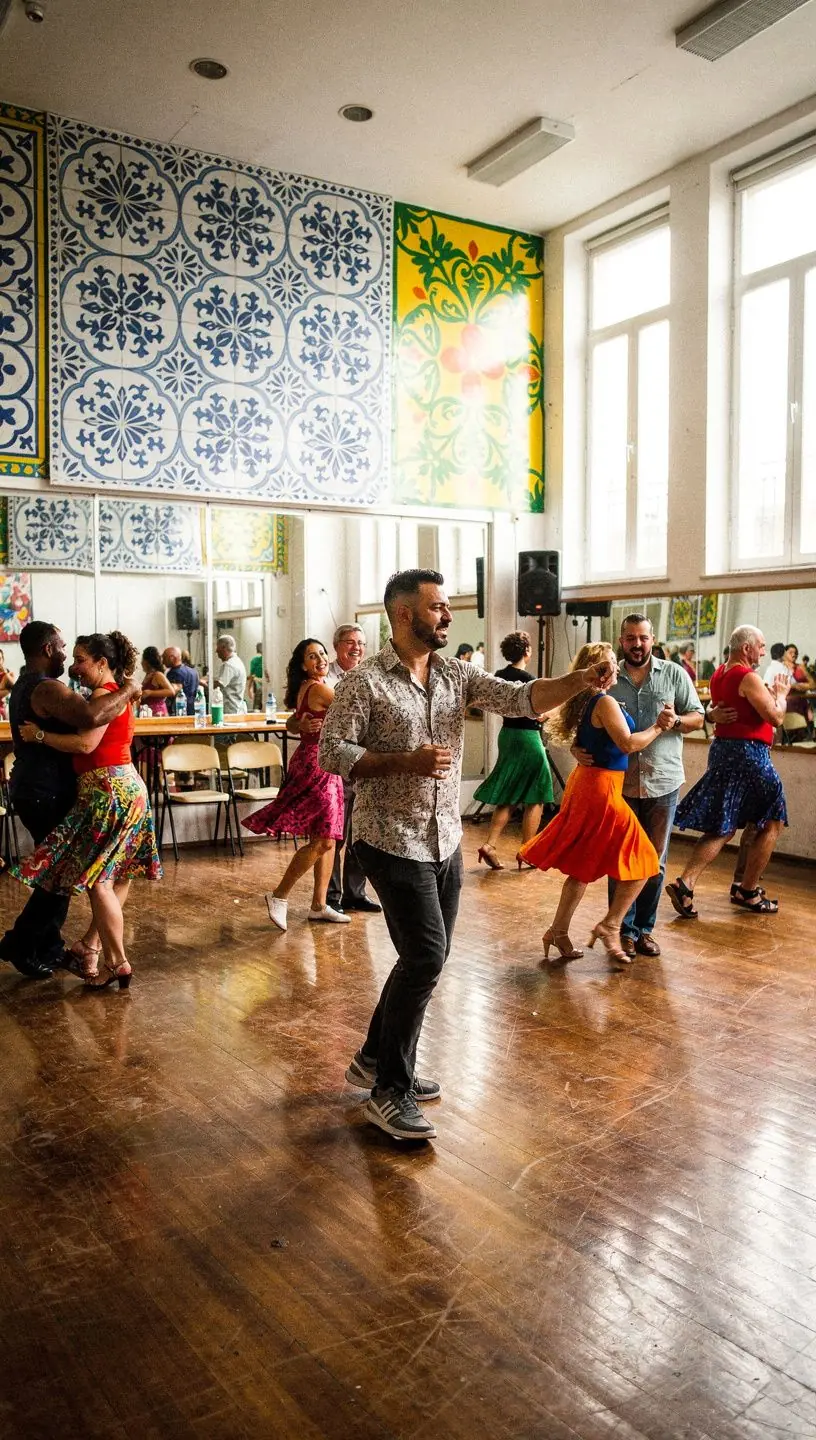 Coaching and dance sessions with music integration